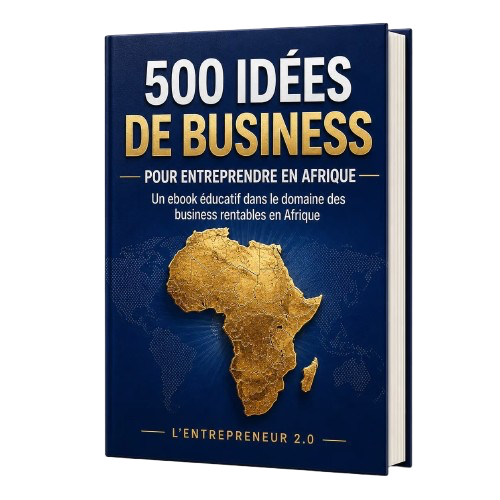 Mockup e-book 500 idées de business